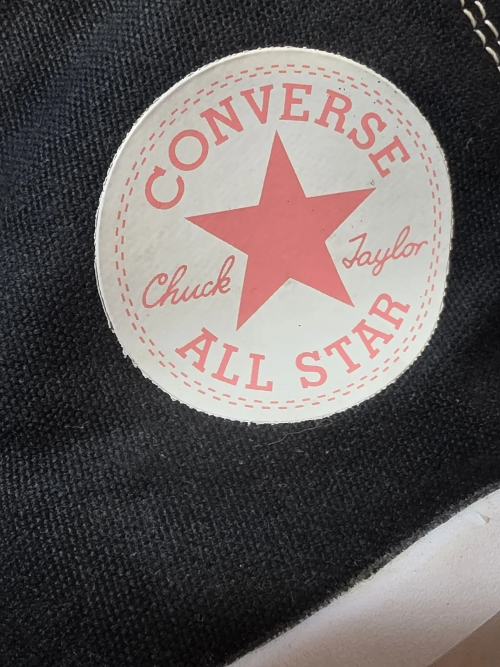 Converse black wear